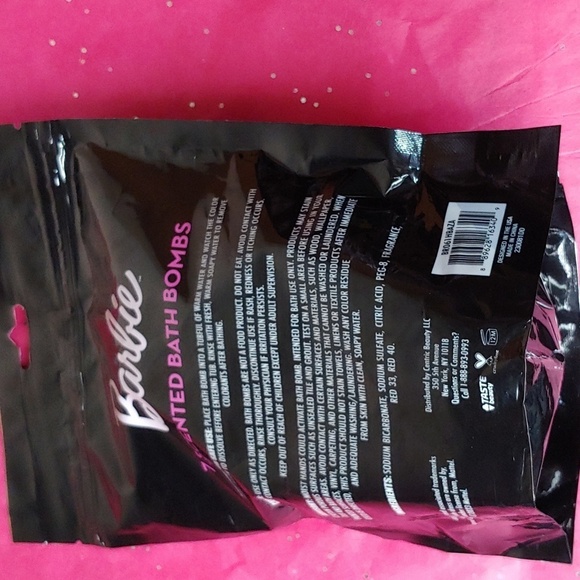 Barbie Bath Bombs Pink Sparkly & Scented Bath Bombs Barbie Bathroom NEW 🫧 🛁 - Picture 5 of 5